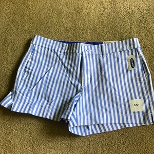 Pinstripe 3.5” shorts